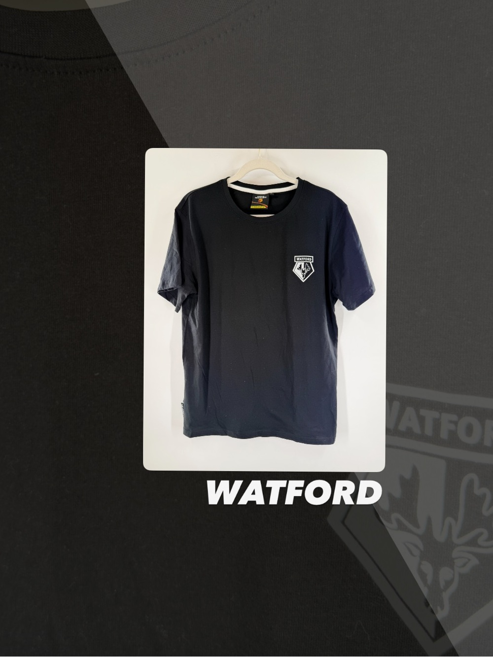 EUC Watford FC Map Graphic Tee Shirt